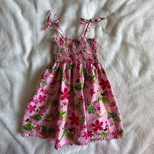 RJC Girls Hula Girl Fun Elastic Tube Top Sundress Sz 6